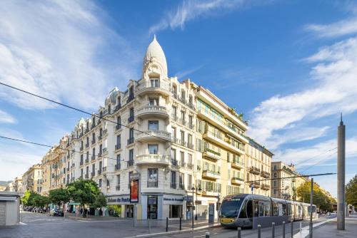 Bygningen som hotellet ligger i