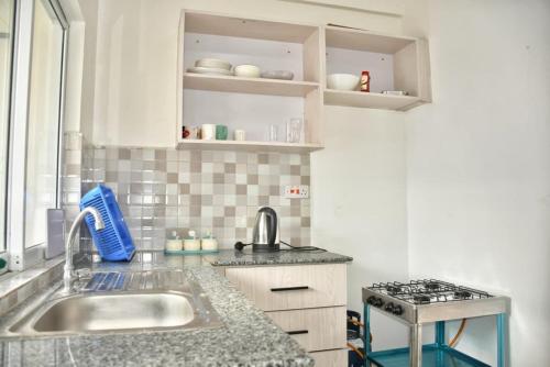 Køkken eller tekøkken på Buxton-Point Holiday Homes