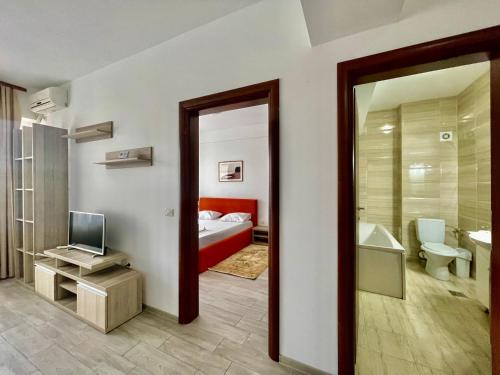 Et badeværelse på Summerlad Mamaia Beach