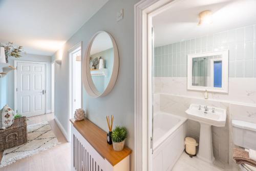 Phòng tắm tại 2 Truman Lodge