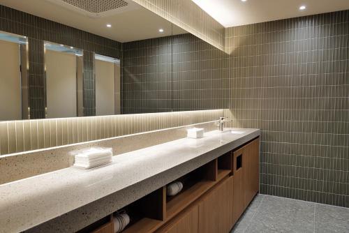 Et badeværelse på Stay Ohana