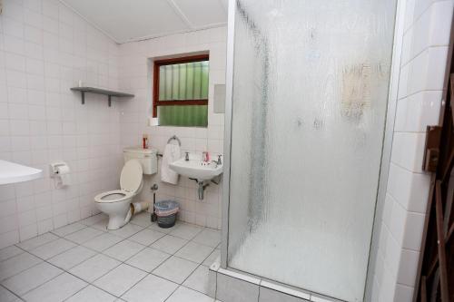 Et badeværelse på African Oasis Zambia