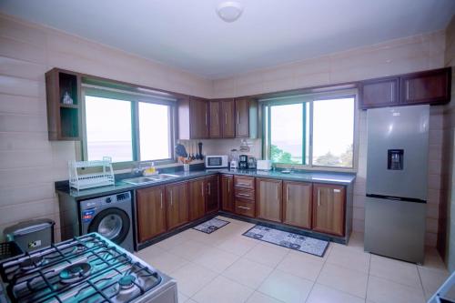 Dapur atau dapur kecil di Appartement RUBIS