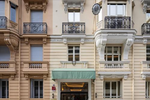 Bygningen som hotellet ligger i