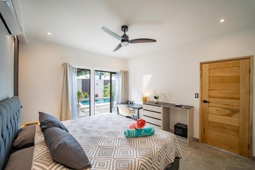 Et opholdsområde på Casa Vineta, Apartment in Duplex, close to beach