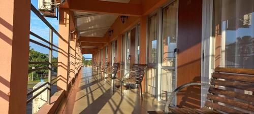 Ban công/sân hiên tại Aparthotel Agave