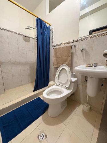 Et badeværelse på Apartamento JAGA