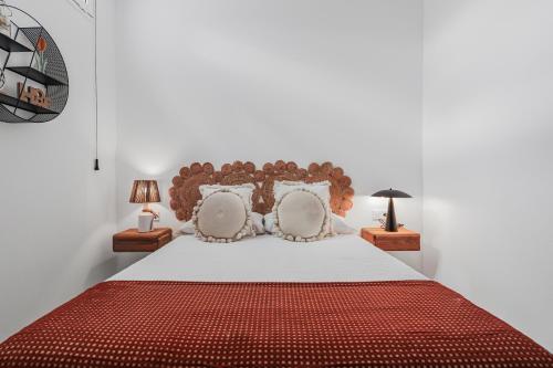 En eller flere senge i et værelse på Lanzarote BBQ & Terrace Escape