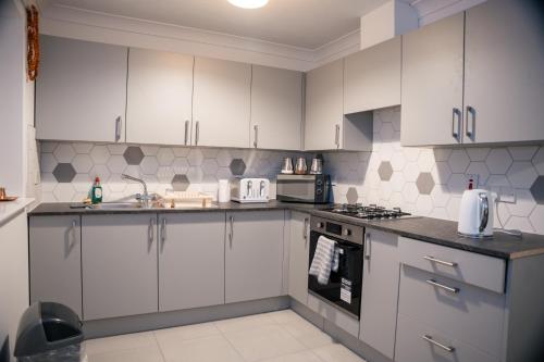 Køkken eller tekøkken på Oxford sweet home