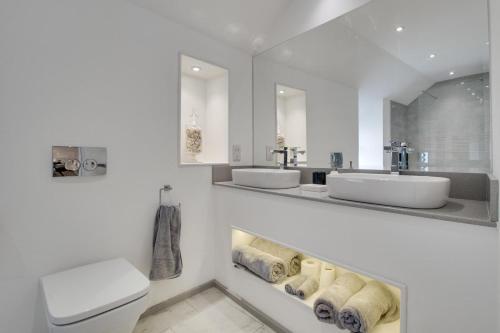 Et badeværelse på 1 Bed in Conwy oc-bow118