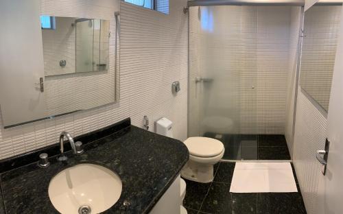 Phòng tắm tại Ipê Hotel Jardins