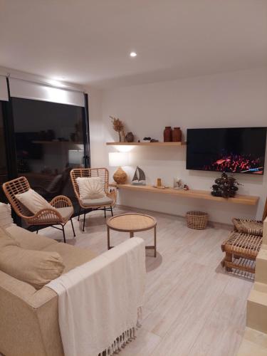 Et opholdsområde på Senderos del Mar