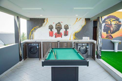 Billardbord på Georgina's Court