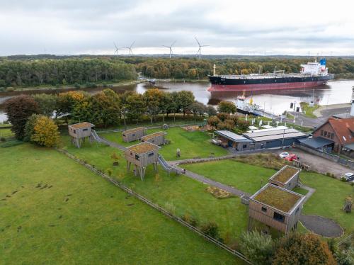 Naturlandskabet i nærheden af bed and breakfast-stedet