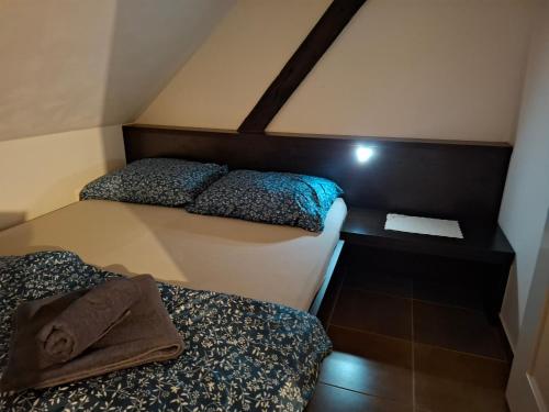 Letto o letti in una camera di Apartmán Coralina