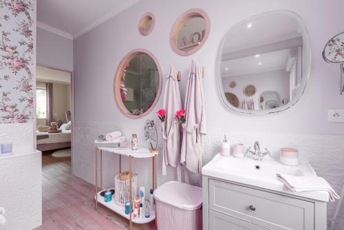 Et badeværelse på La bulle romantique