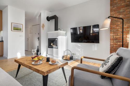 Apartament Limba - kominek, komfort i gory