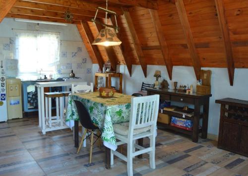 Kuchyň nebo kuchyňský kout v ubytování Alpino