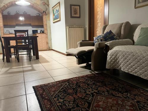 Et opholdsområde på La Viola Toscana