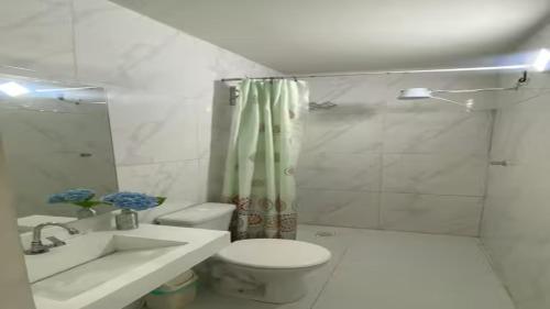 Phòng tắm tại Pé na areia Búzios Geribá 1