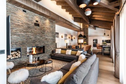 Et opholdsområde på Appartamento Via Castelletto