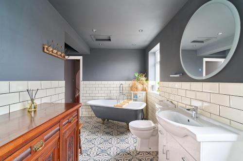 Et badeværelse på Home in Newcastle upon Tyne