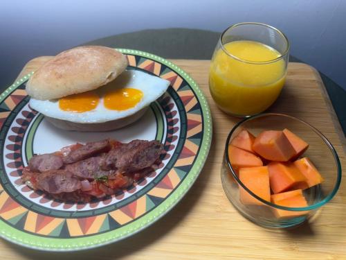 Mad på bed and breakfast-stedet eller i nærheden