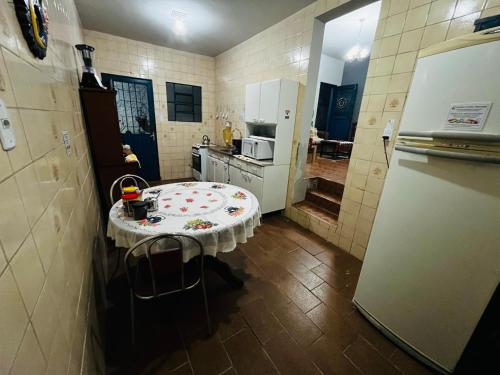 Køkken eller tekøkken på Pousada Papirella