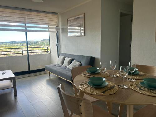 Posezení v ubytování Alojamiento Concepción