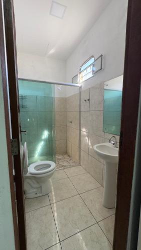 Et badeværelse på Family-friendly and cozy atmosphere