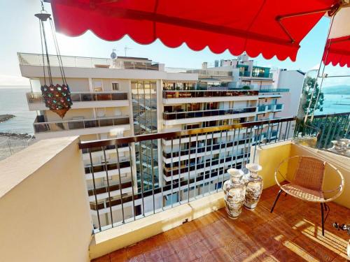 Agréable 3P à Menton avec terrasse et garage - FR-1-196-389