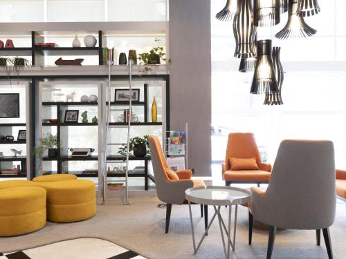 Et opholdsområde på Mercure Sao Paulo Bela Vista