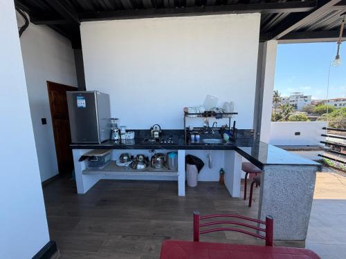 Kuchyň nebo kuchyňský kout v ubytování La Casa D Juan