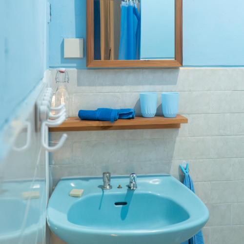 Et badeværelse på Hof Warna Guesthouse