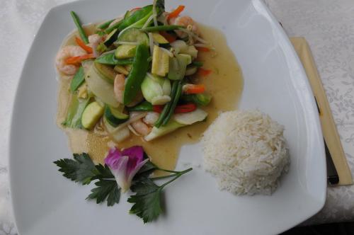 Comida en el hotel o alrededores