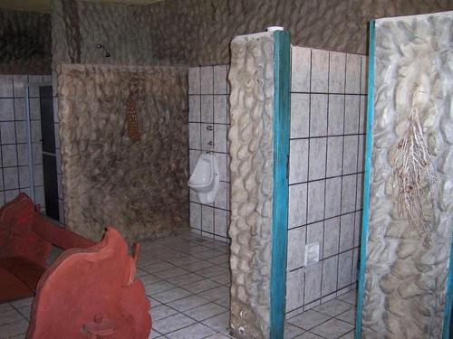 Koupelna v ubytování Albergue da Gamboa