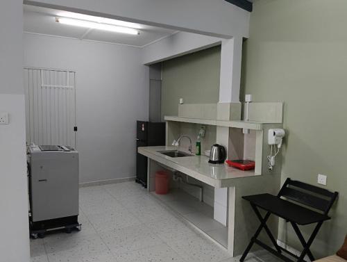 Køkken eller tekøkken på Aplus two rooms