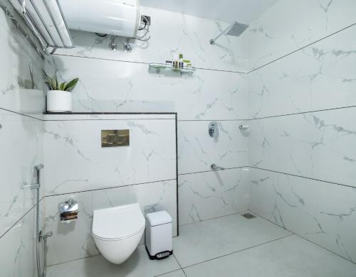 Phòng tắm tại Vanani resort and caravan park Munnar