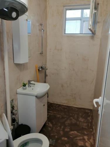 Koupelna v ubytování Апартамент Light blue