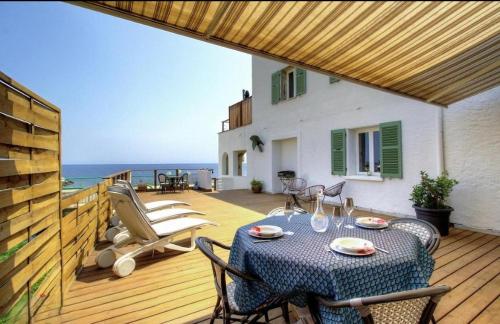 Grande terrasse face à la mer - Casa di Virginie