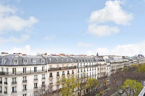 Udsigt til Paris eller udsigt til byen taget fra kroen