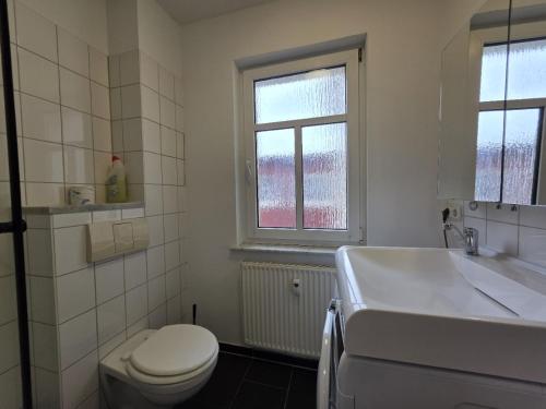 Koupelna v ubytování Mikra Homes24 in Meerane