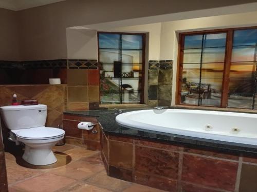 Et badeværelse på The Orion Guesthouse