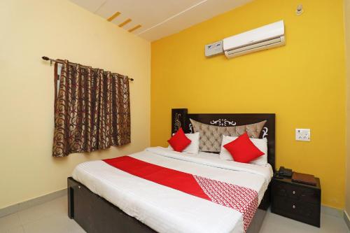 En eller flere senge i et værelse på Hotel O Dream