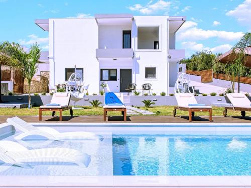 Holiday Home Stavento Luxus Villa Privater Pool by Interhome