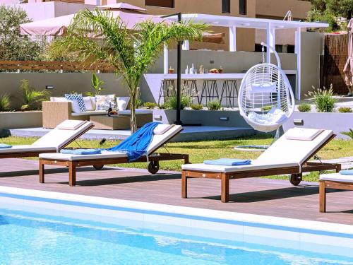 Holiday Home Stavento Luxus Villa Privater Pool by Interhome