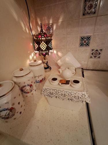 Koupelna v ubytování Villa Excelsior