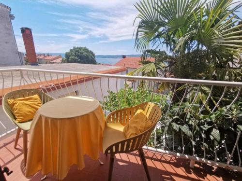 Apartment Gemütliche 2-Schlafzimmer-Wohnung mit Meerblick- Crikvenica by Interhome