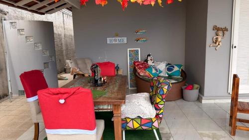 Et opholdsområde på Casa de Praia à Beira-Mar - Costa Bela