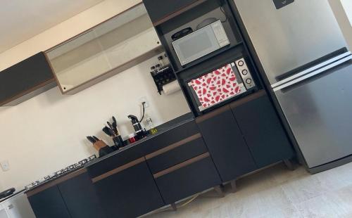 Cuisine ou kitchenette dans l'établissement Apto torres